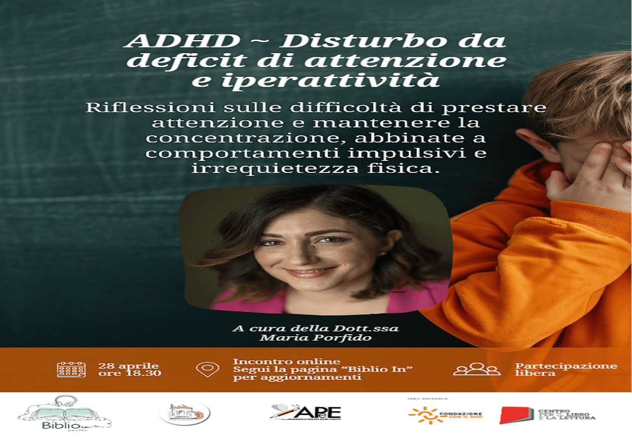 Evento Online ADHD: Attenzione e Iperattività