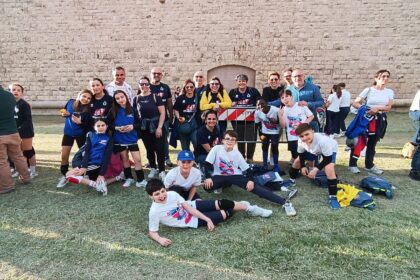 Giovani atleti ASD Amicizia Volley durante il campionato S3 provinciale
