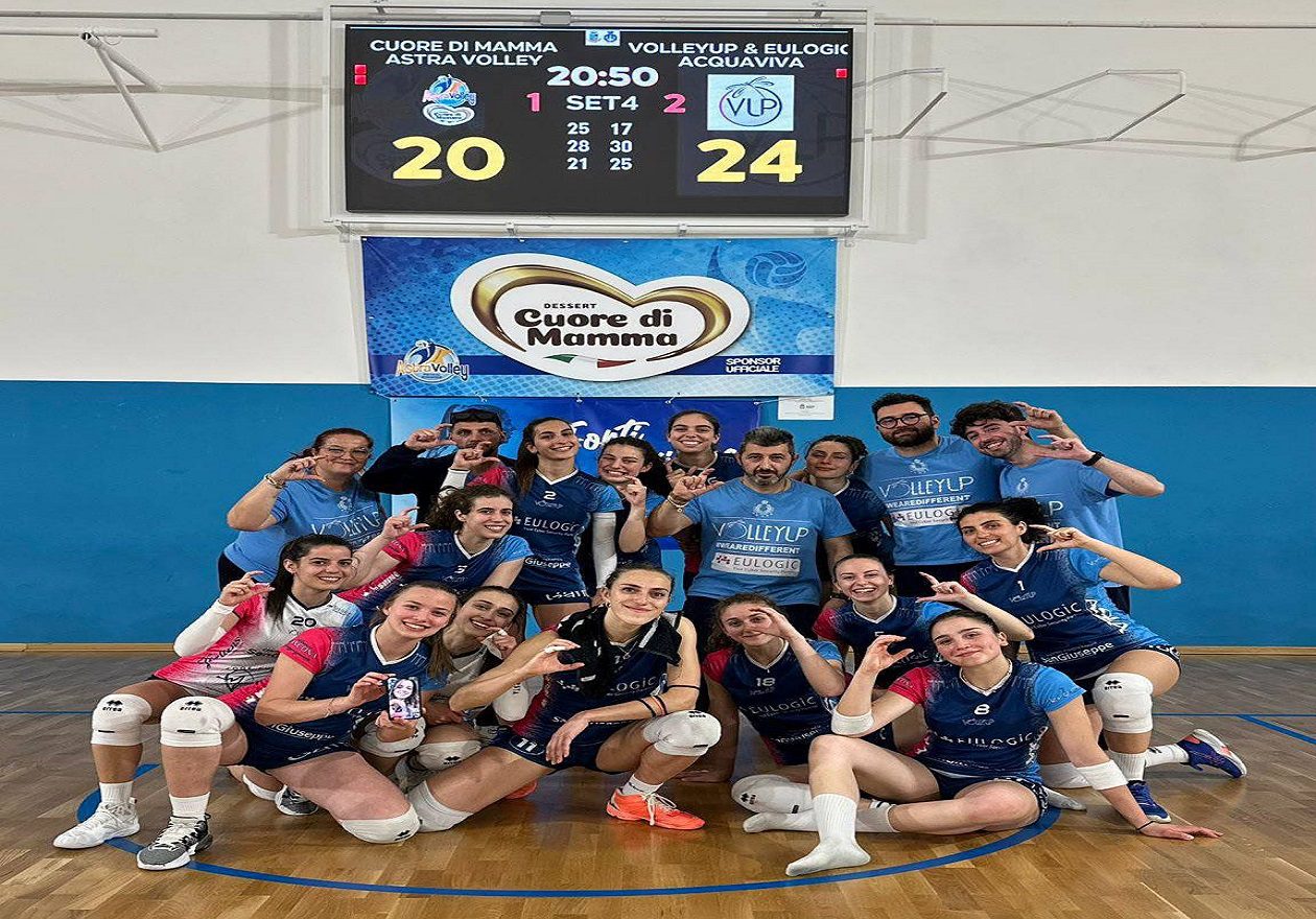 Rimonta VOLLEYUP Acquaviva play out Serie C contro Astra Volley