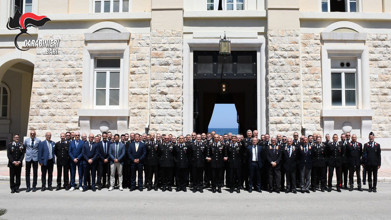 Carabinieri: Visita del Generale Salvatore Luongo 1 Carabinieri a Bari