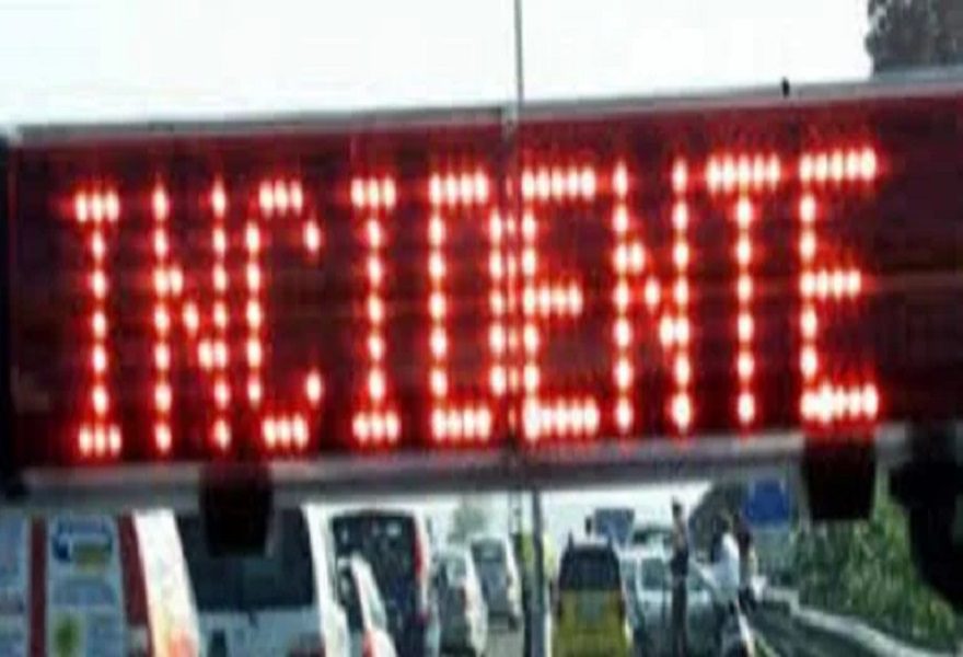 Incidente SS100 Gioia del Colle. traffico deviato a causa di incidente