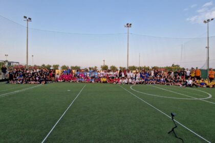 Bambini giocano a pallavolo durante la Tappa Volley S3 ad Acquaviva delle Fonti organizzata da ASD Amicizia Volley