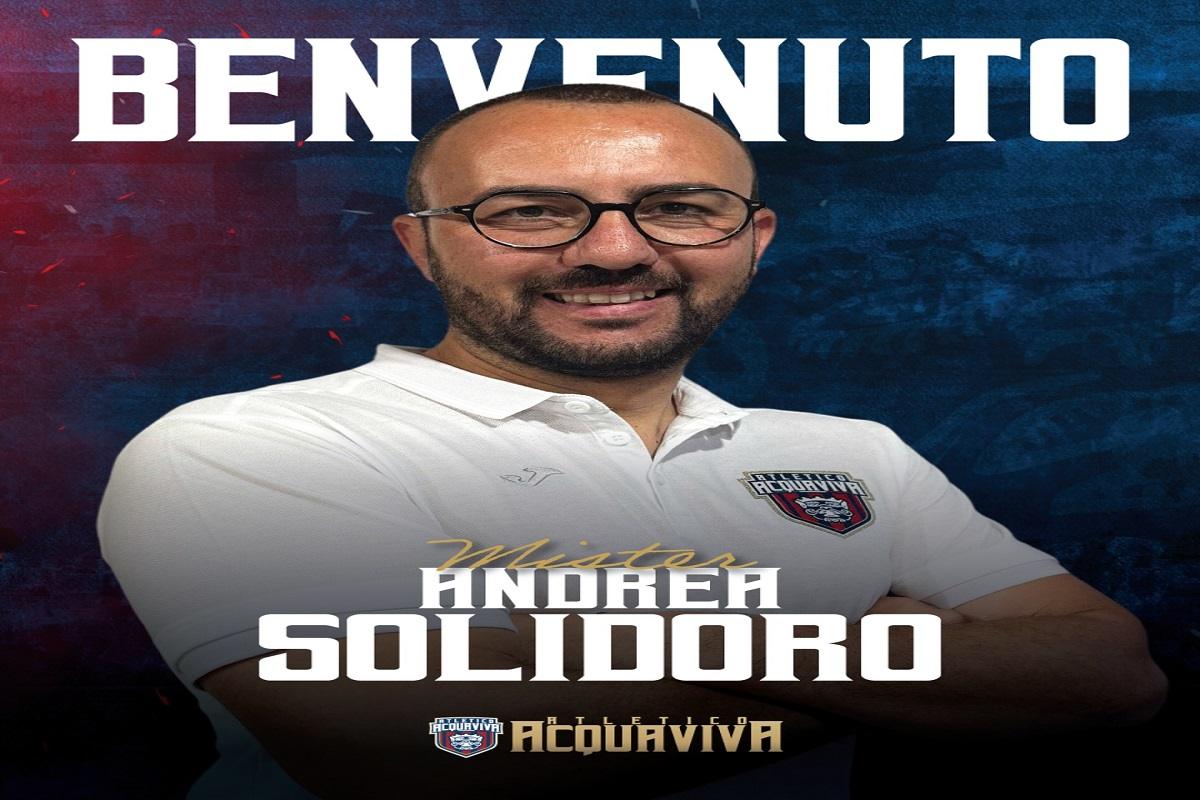 Andrea Solidoro Nuovo Allenatore Atletico Acquaviva 2025 1 Andrea Solidoro nuovo allenatore Atletico Acquaviva 2025