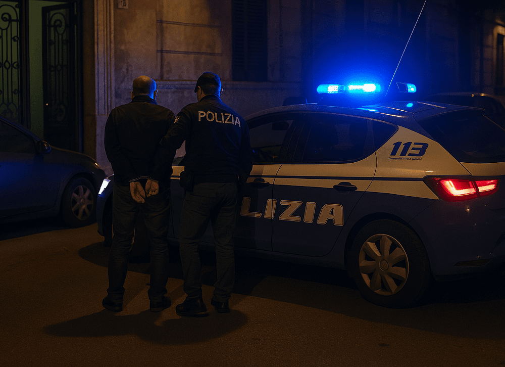 Furto in via Dante a Bari: arrestati due quarantenni italiani sorpresi dalla Polizia