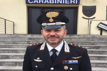Maggiore Gabriele Favero, nuovo comandante della Compagnia dei Carabinieri di Gioia del Colle