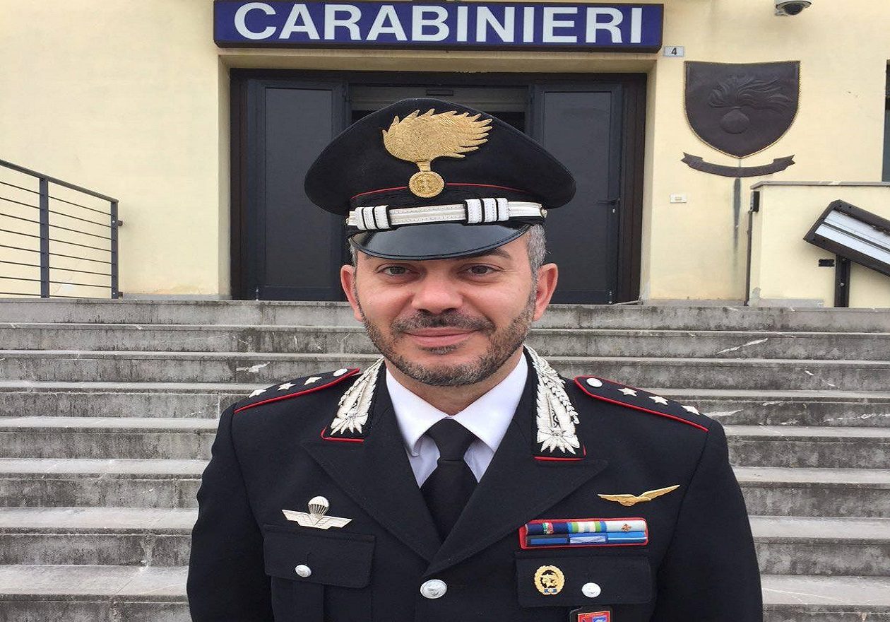 Maggiore Gabriele Favero, nuovo comandante della Compagnia dei Carabinieri di Gioia del Colle
