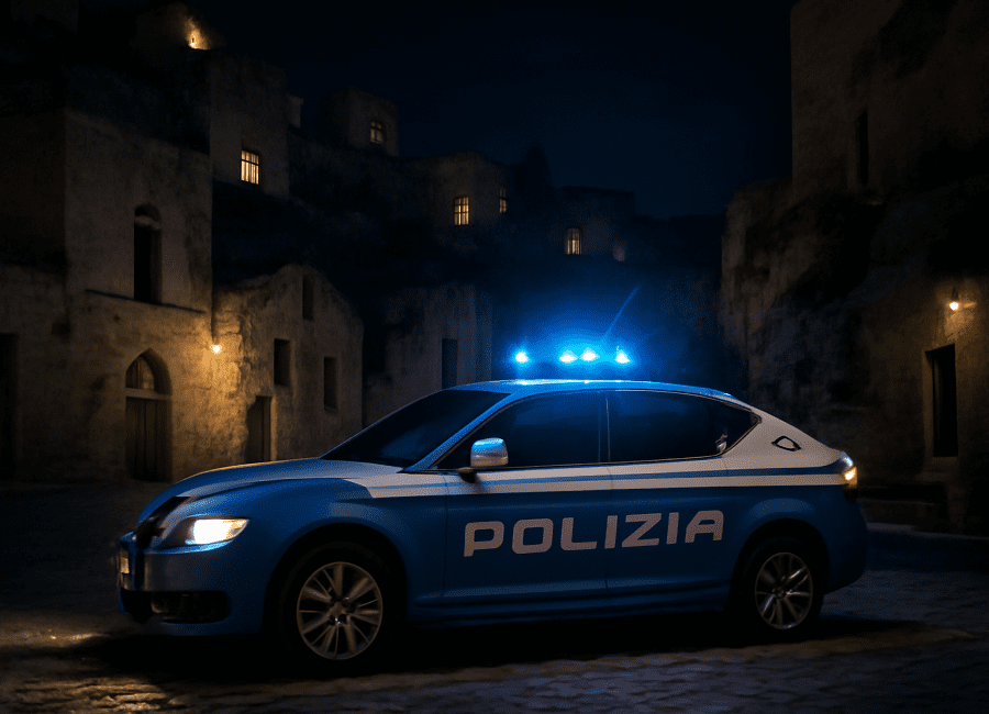 Tragedia nella Gravina di Matera – intervento della Polizia, Vigili del fuoco e Locale