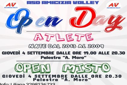 Open Day Amicizia Volley Acquaviva delle Fonti