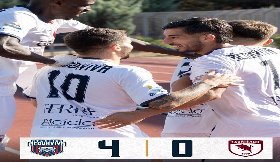 Atletico Acquaviva Eccellenza: Strepitoso 4-0 al Taurisano, Show dei Rossoblù! 1 Atletico Acquaviva Eccellenza, strepitosa vittoria per 4 a 0