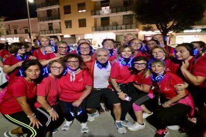 Walkzone Acquaviva delle Fonti: il sindaco Lenoci guida la città in movimento