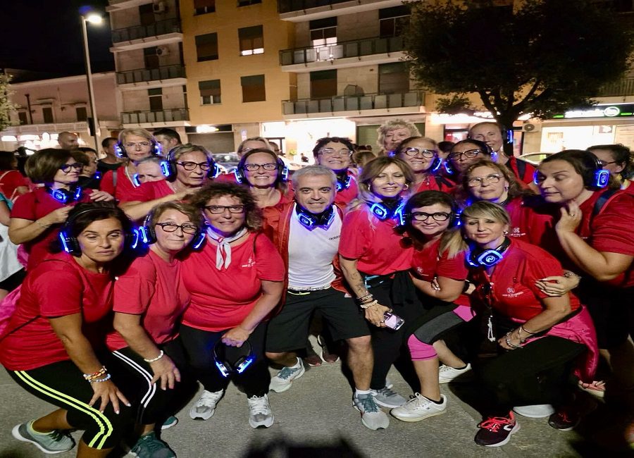 Walkzone Acquaviva delle Fonti: il sindaco Lenoci guida la città in movimento