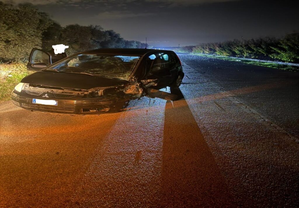 Frontale sulla Provinciale Acquaviva-Adelfia: 3 Feriti Lievi