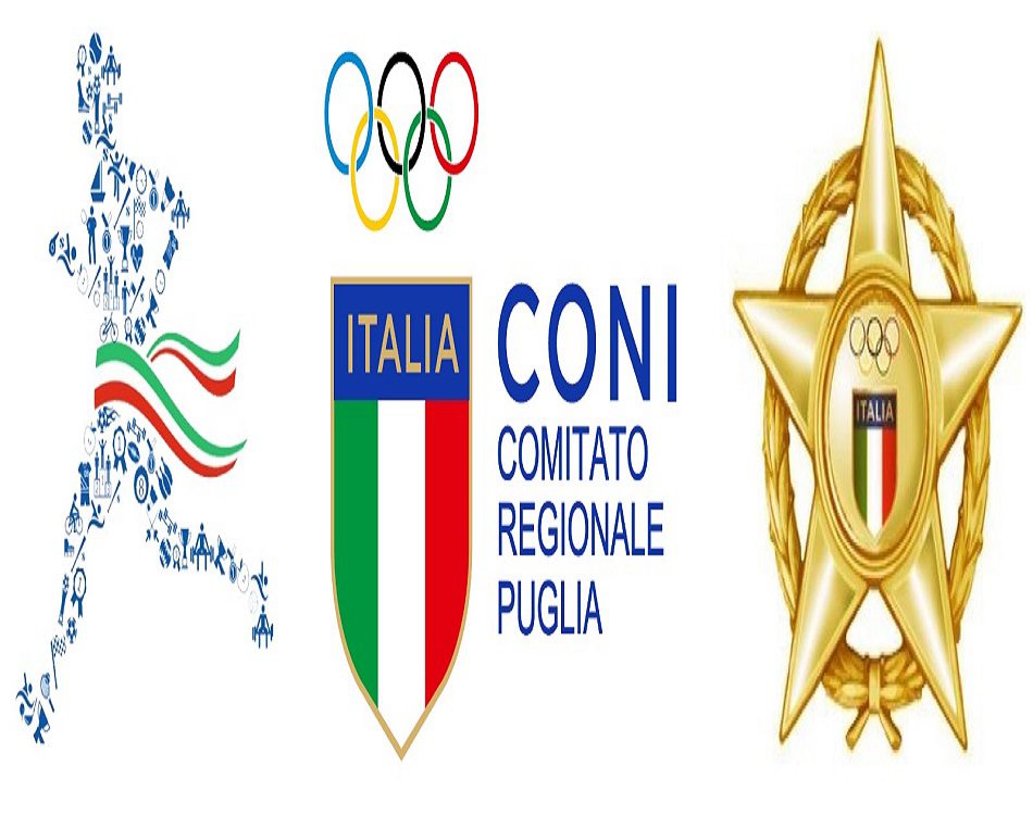 Logo CONI Puglia cerimonia Benemerenze CONI Puglia Acquaviva