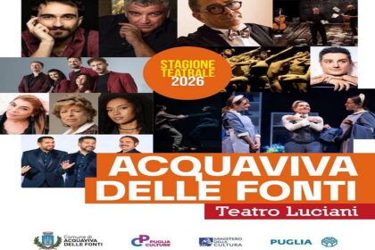 Presentata la Straordinaria Stagione Teatrale 2026 Acquaviva: 7 Imperdibili Appuntamenti