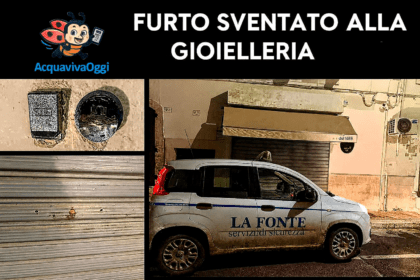 Maserati in fuga: 1 furto sventato a Sammichele nella notte