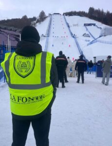 5 professionisti della Vigilanza La Fonte alle Olimpiadi: l'eccellenza di Acquaviva a Livigno