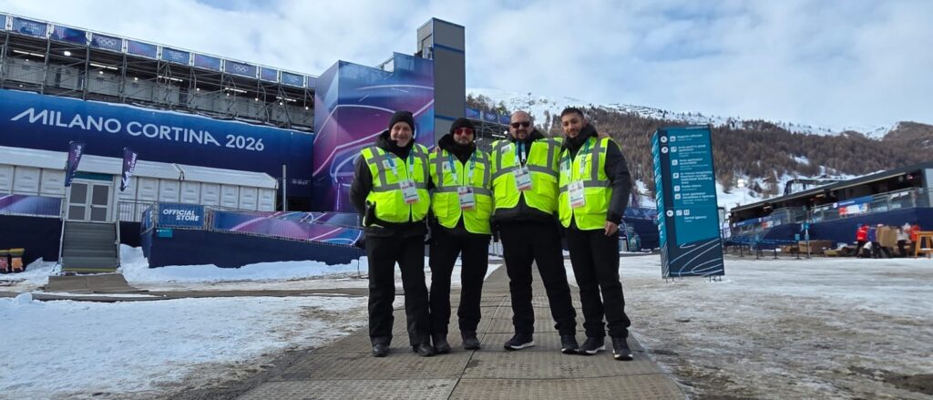 5 professionisti della Vigilanza La Fonte alle Olimpiadi: l'eccellenza di Acquaviva a Livigno