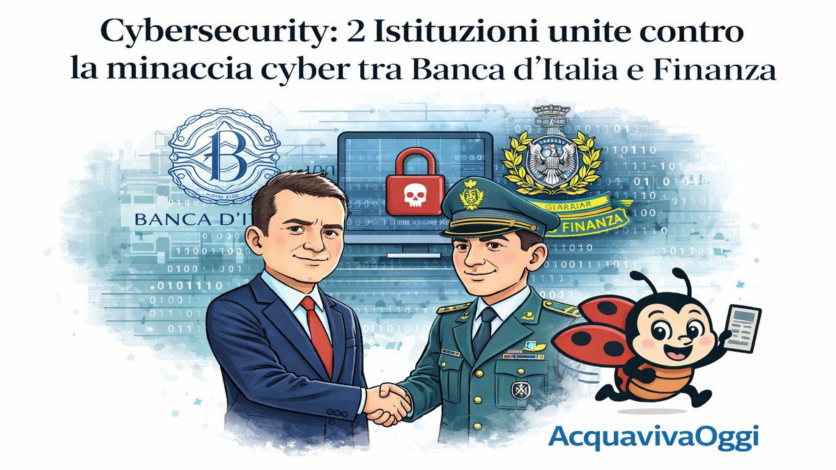 Cybersecurity 2 Istituzioni unite contro la minaccia cyber tra Banca d’Italia e Guardia di Finanza