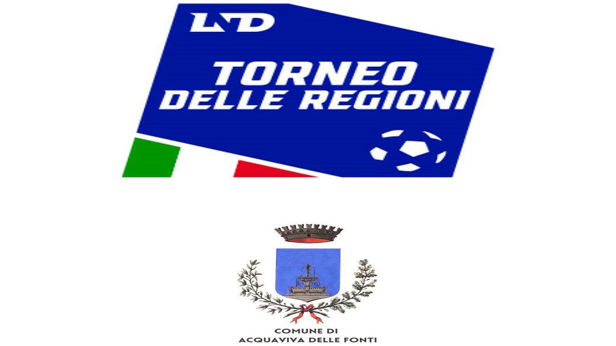 Logo ufficiale Torneo delle Regioni e stemma Comune di Acquaviva delle Fonti per l'edizione 2026.