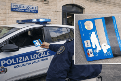Un gesto di onesta ad Acquaviva ritrovata e restituita 1 carta di credito al Comando di Polizia Locale