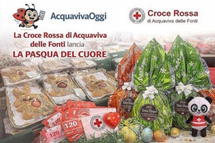 la Croce Rossa di Acquaviva delle Fonti lancia la Pasqua del cuore