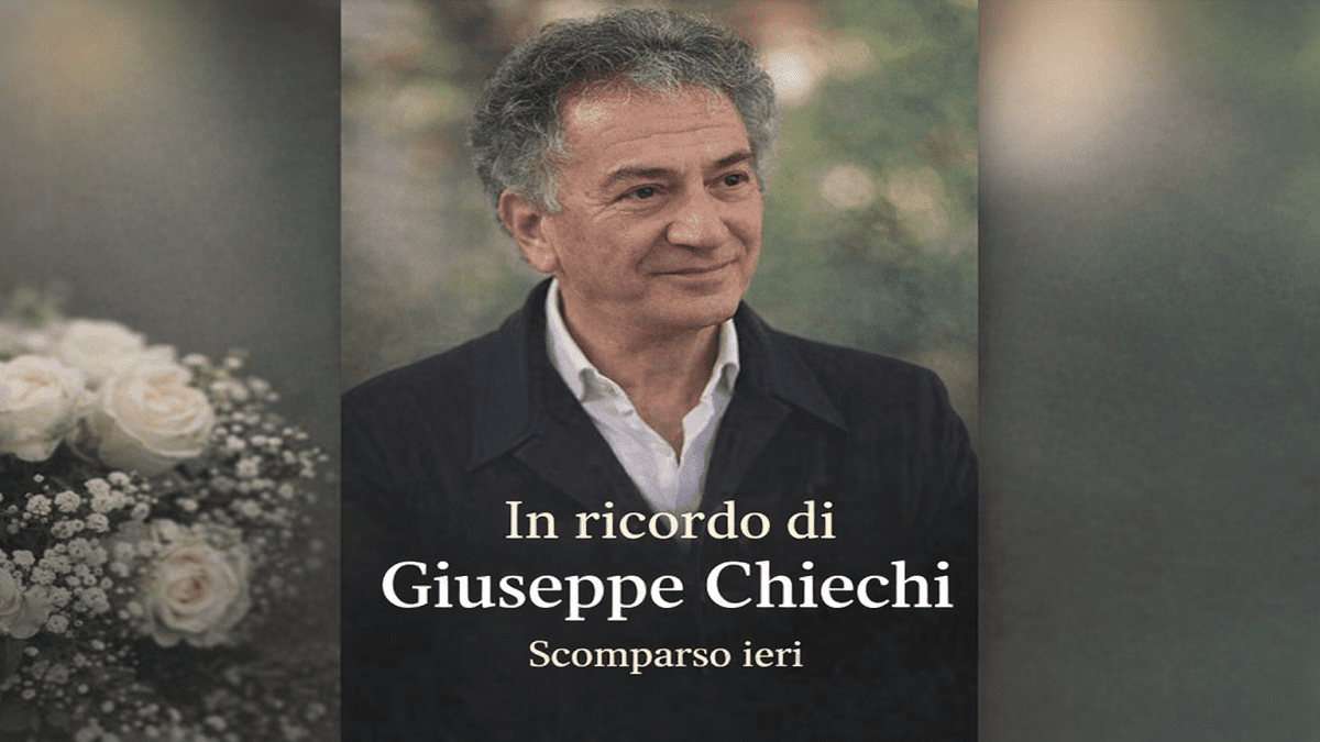 Ritratto di Giuseppe Chiechi, noto come Pinetto, scomparso ad Acquaviva delle Fonti.