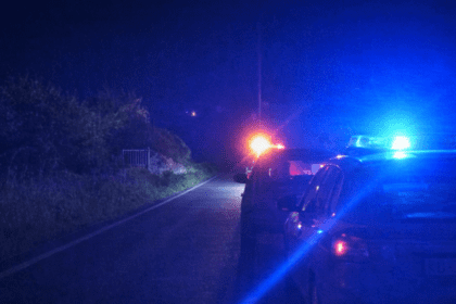 Grave incidente Acquaviva Santeramo: 1 Fiat Panda distrutta dopo l'ospedale Miulli 13 Rilievi della Polizia Locale di sera su strada provinciale per un incidente Acquaviva Santeramo.