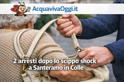 2 arresti dopo lo scippo shock a Santeramo in Colle. immagine rappresentativa