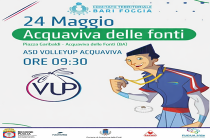 1 grande festa dello sport: il Volley S3 Acquaviva trasforma Piazza Garibaldi in un'arena all'aperto 3 Bambini che giocano a pallavolo in Piazza Garibaldi durante l'evento di Volley S3 Acquaviva.