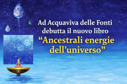 Ancestrali energie dell'universo: debutta il libro ad Acquaviva delle Fonti con 7 artisti 7 La locandina ufficiale della rassegna letteraria per la presentazione del libro Ancestrali energie dell'universo di Beppe Carone ad Acquaviva delle Fonti.