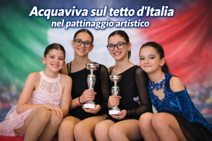 Acquaviva sul tetto d’Italia nel pattinaggio artistico 8 Le atlete del pattinaggio artistico Acquaviva premiate sul podio nazionale.