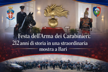 Mostra di divise storiche a Bari in occasione della Festa dell'Arma dei Carabinieri