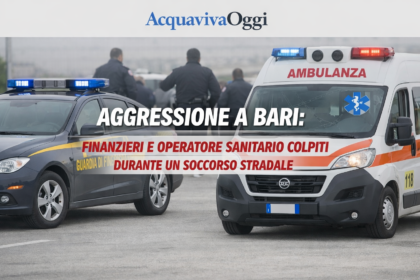 Aggressione a Bari durante un soccorso stradale con finanzieri e operatore sanitario coinvolti