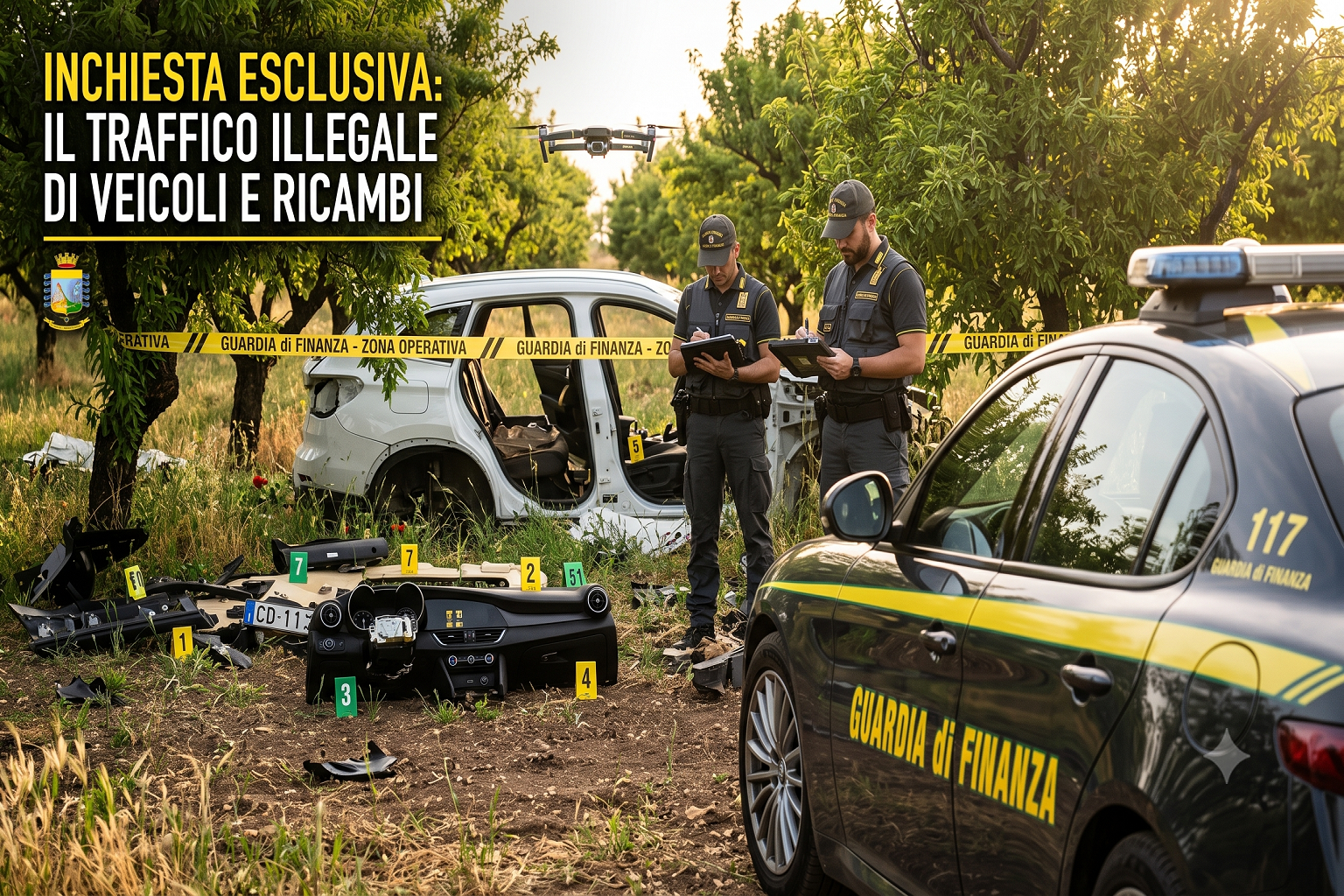 Furti di auto: maxi-operazione della Finanza, 13 indagati tra Barese e Foggiano 2 Operazione della Guardia di Finanza contro i furti di auto in Puglia