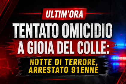Tentato omicidio a Gioia del Colle: notte di terrore, arrestato 91enne 8 Tentato omicidio a Gioia del Colle