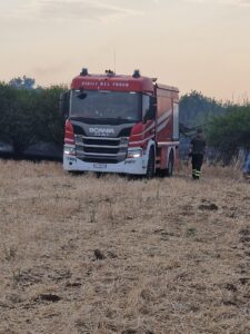 Incendio in Contrada San Benedetto: paura ad Acquaviva delle Fonti 7 Incendio in contrada San Benedetto intervento dei vigili del fuoco per spegnere le fiamme in un campo ad Acquaviva delle Fonti.