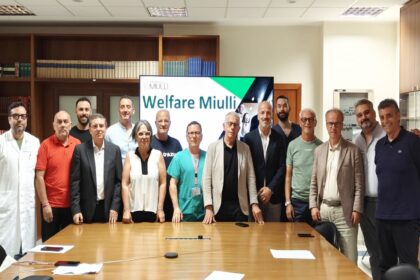 Presentazione del nuovo piano di welfare aziendale Miulli per i dipendenti della struttura ospedaliera di Acquaviva delle Fonti.