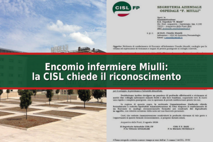 Encomio infermiere Miulli il sindacato chiede un riconoscimento ufficiale