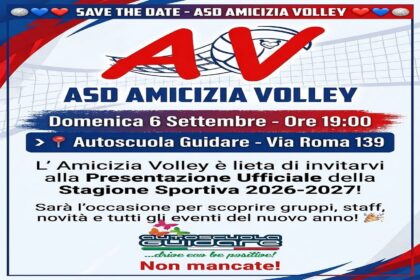 Amicizia Volley Acquaviva presenta la stagione 2026/2027 4 Locandina presentazione stagione 2026-2027 Amicizia Volley Acquaviva