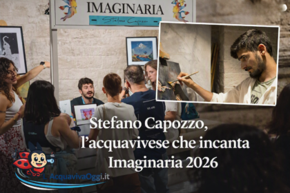 Stefano Capozzo, l'acquavivese che incanta Imaginaria 2026 9 Stefano Capozzo a Imaginaria 2026 mostra le sue opere allo stand di Conversano