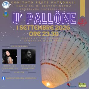Festa Patronale Acquaviva 2026: programma e dirette 7 Festa Patronale Acquaviva 2026