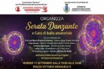 Serata danzante ad Acquaviva delle Fonti, appuntamento in piazza 7 Locandina serata danzante e gara di ballo amatoriale ad Acquaviva delle Fonti